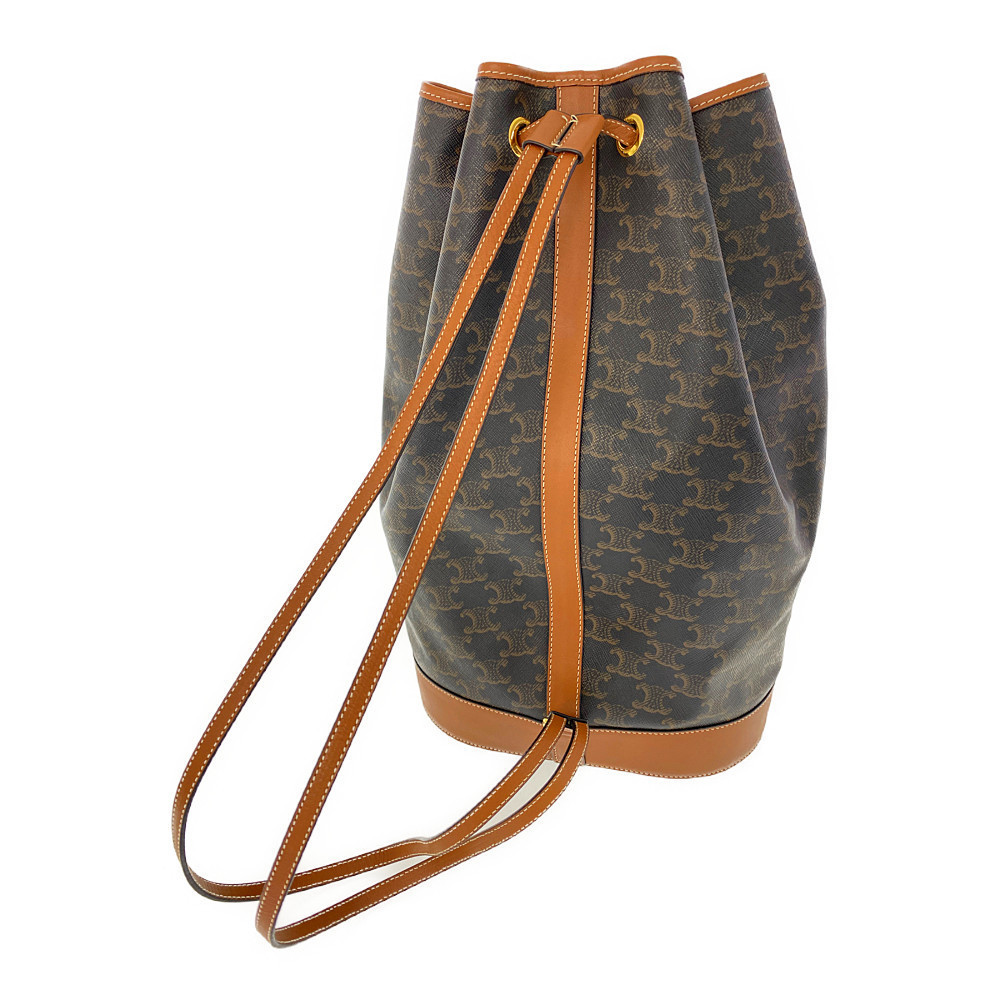 Celine Triomphe Canvas Medium Backpack Carry Bag … - image 2